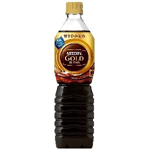 ゴールドブレドボトルコーヒー甘さひかえめのイメージ
