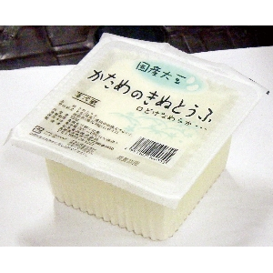 国産大豆かためのきぬとうふ のイメージ 1